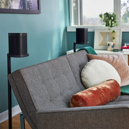 Sonos - Speaker Stands (2-Pack) - Black