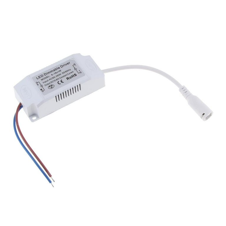 LED Driver Dimmable Power Supply 6-18x1W 85-265V DC 300mA Constant