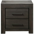 thumbnail image 3 of Modus Heath 2 Drawer Nightstand in Distressed Basalt Gray, 3 of 4