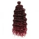 thumbnail image 1 of Zhuge Cabello de crochet ondulado profundo Cabello de crochet largo y rizado para mujeres Cabello trenzado de ondas oceánicas de 18 pulgadas, E, 1 of 2