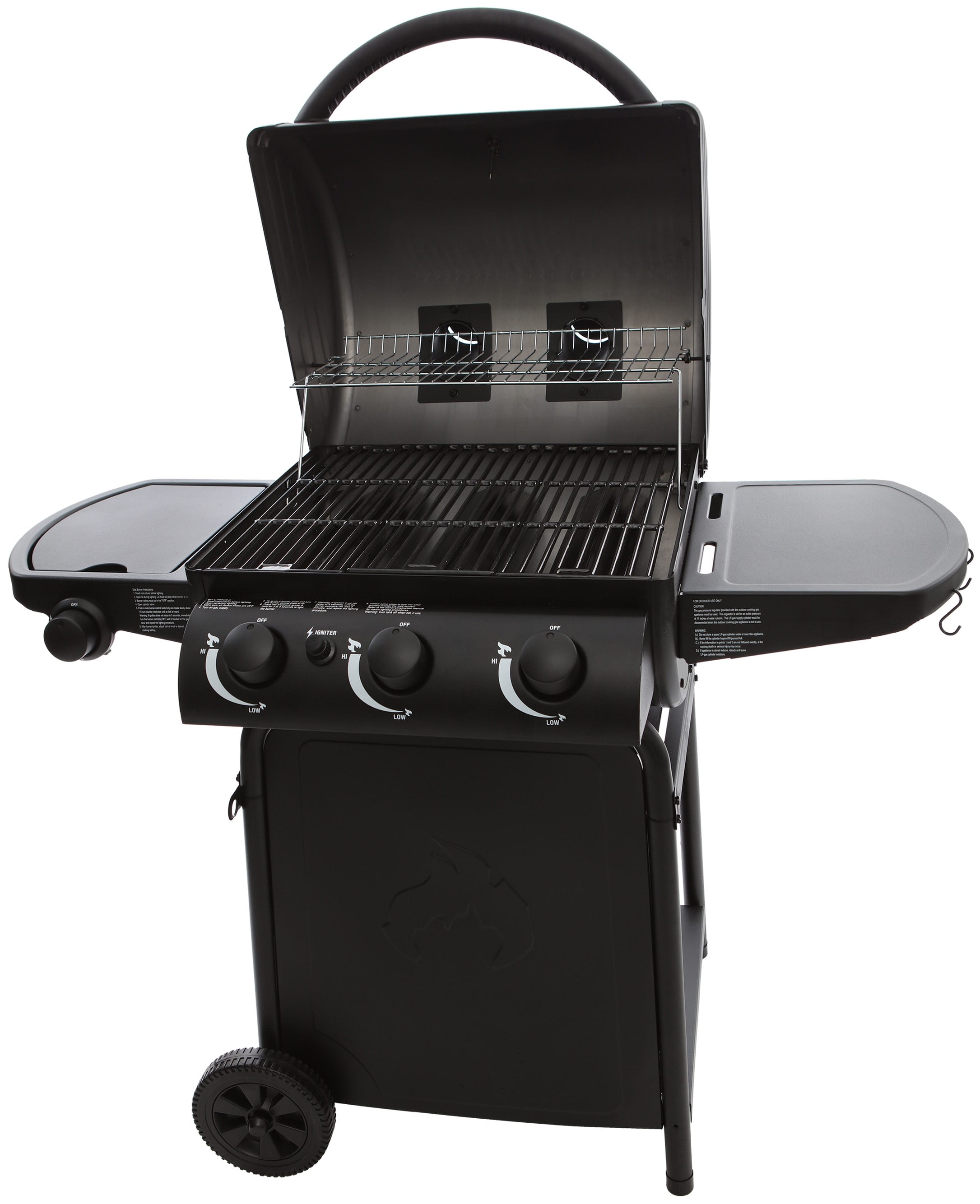 CharGriller 3 Burner Gas Grill, Black, E3072 Best Deals and Price