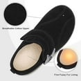 thumbnail image 4 of Leisfit Womens Slippers Wide Diabetic Shoes for Women Adjustable Swollen Feet Outdoor Indoor Walking Shoes, 4 of 9