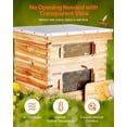 thumbnail image 3 of Kit de inicio Bee Hive VEVOR de 10 marcos con 1 caja profunda y 1 caja mediana, 3 of 9