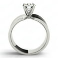 thumbnail image 3 of Round Brilliant Cut Solitaire Engagement Ring 10K White Gold, 3 of 4