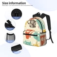 thumbnail image 5 of Wukai Vintage Cup Versatile Backpack:Spacious,Organized,Comfortable,Ideal for Travel and Everyday Use with Multiple Pockets and Padded Straps, 5 of 8
