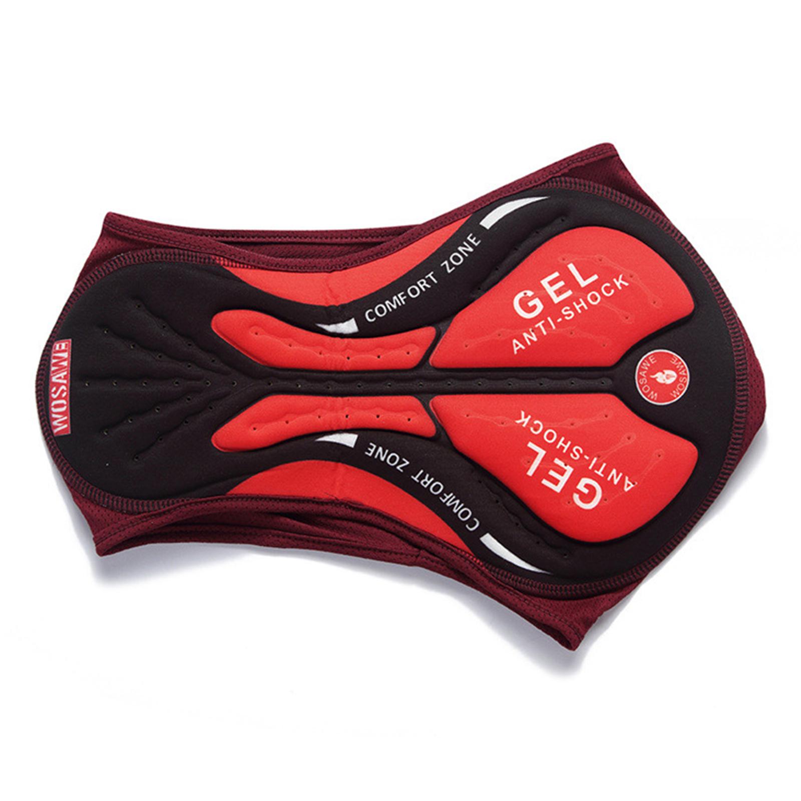 Cuissard De Cyclisme Pour Homme – Rembourré 3D, Respirant – Pour VTT, Vélo De Route, BMX – Taille XL