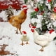 thumbnail image 4 of Estaca navideña para pollo, adorno de gallo, decoraciones para jardín y pollitos, estacas para pollitos, 3 uds., 4 of 6