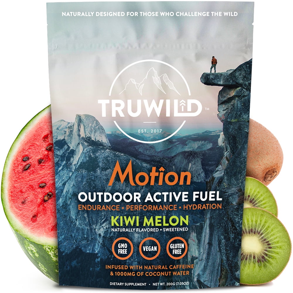 TRUWILD Motion Pre Workout Powder 100 Natural, PlantBased, Keto