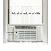 Midea 5,000 BTU Window Air Conditioner, Cools Up To 150 Sq Ft, Remote, Programmable Timer, White