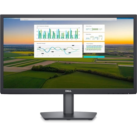Open Box Dell 21.5 FHD LED LCD Monitor E2222H - Black