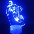 thumbnail image 1 of Luz nocturna deportiva para baloncesto 3D Owen Dunk LED colorida, 1 of 2