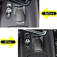 thumbnail image 4 of TINKI Real Carbon Fiber Gear Shifter Head Cover Fit for Chevrolet Corvette C8 Z06 Z51 2020 2021 2022 2023, Gear Shift Knob Cover Interior Gear Shifter Head Decoration Protection, 4 of 6