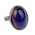 thumbnail image 3 of Adjustable Mood Ring Temperature Change Color Retro Fake Imitation Gem Ring, 3 of 4