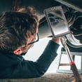 thumbnail image 1 of OUNONA 2Pcs Vehicle Inspection Mirror with Telescoping Adjustment and LED Lighting for Mechanics, 1 of 8
