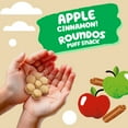 thumbnail image 3 of Get'ems from Gerber Apple Cinnamon Roundos Puffs Snacks, Kids Snack Made with Whole Grain Quinoa, Calcium to Support Strong Bones 2.25 oz, 3 of 15