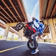 thumbnail image 3 of Yozma IN10 2600W Electric Dirt Bike, 40 MPH, 48V 23.4Ah, 53-Mile Range, XL Helmet + L Gloves Bundle, Black, 3 of 10