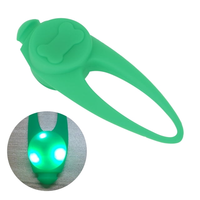 Collar LED para Mascotas Colgantes de Luz LED de Seguridad para Mascotas Collar de Perro Collar de Silicona con Clip de Silicona para Perros Colgante de Seguridad para Caminar de ANGGREK Otros