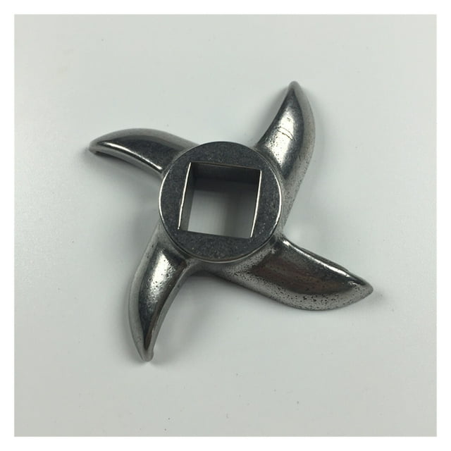 1PC 5# 8# 10# 12# 22# 32# Meat Grinders Blade Mincer Replacement Spare Silver Steel ,Easy Installation