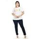 thumbnail image 5 of Playera "LOVE" Roman Fashion /Tallas Extras, 1158 (Blanco) blanco 42, 5 of 6