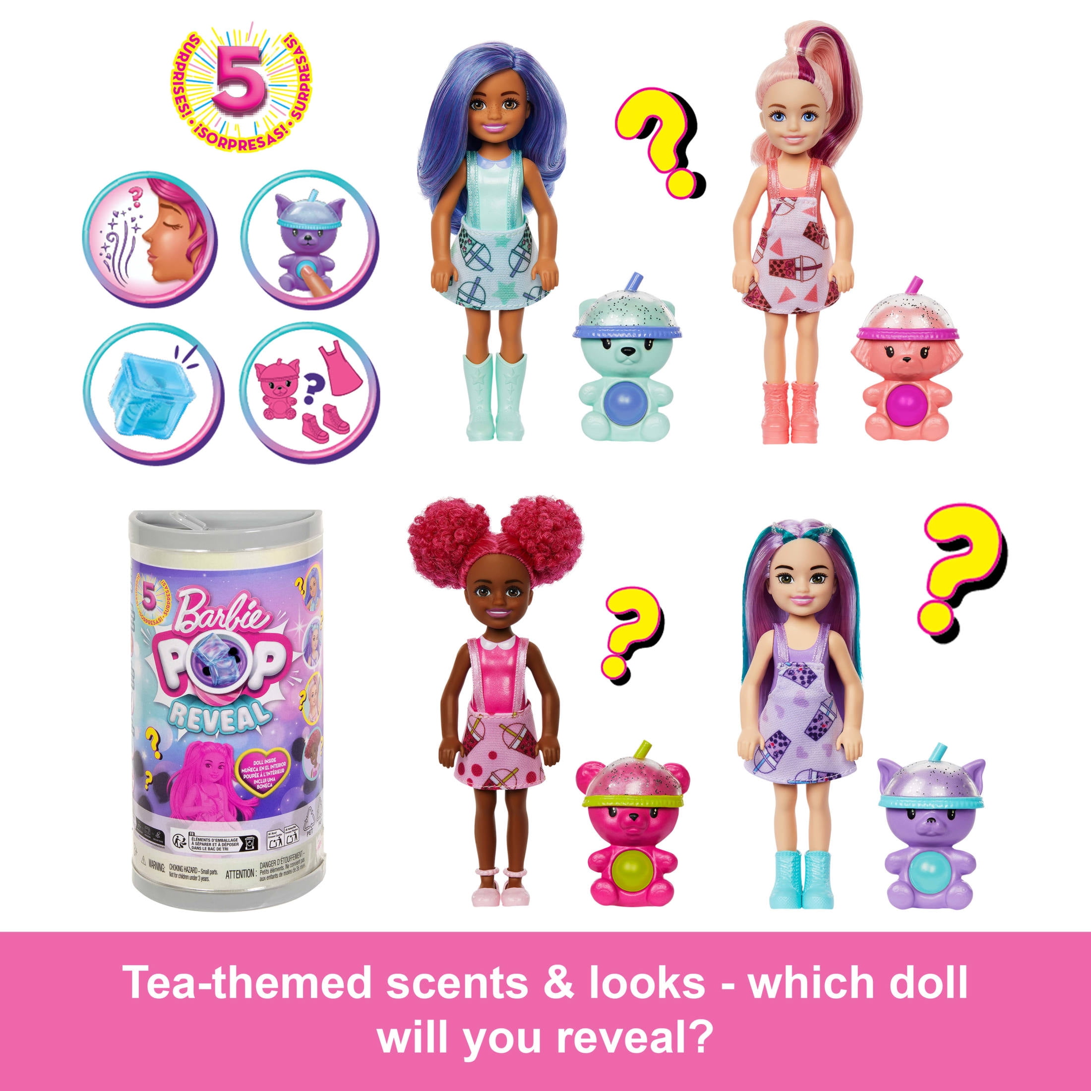 Barbie Chelsea Pop Reveal Boba Tea Series Doll in Jamaica Ubuy