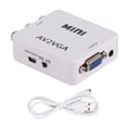 thumbnail image 2 of Convertidor A Vga A Vga Abs 480P Mini Cfor OMPosite Av A Vga Adapter Tv Set Top Box Para O Video Converter, 2 of 7