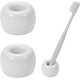 thumbnail image 1 of Mini soporte de cerámica para cepillos de dientes para parejas, soporte para cepillos de dientes de baño hecho a mano, soporte para cabezal de cepillo de dientes eléctrico y soporte para bolígrafo de, 1 of 7