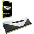 thumbnail image 2 of Corsair Vengeance RGB RT 32GB (2 x 16GB) DDR4 DRAM 3600MHz C18 Memory Kit, White, 2 of 11