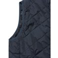 thumbnail image 4 of Día de San Patricio Chaleco Acolchado Ligero Con Cremallera Y Cuello Alto Para Mujer Azul oscuro S, 4 of 6