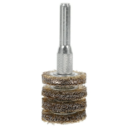 

Wire Brush For Drill 4-layer Wire Brush Drill Attachment Rust Remover For Metal