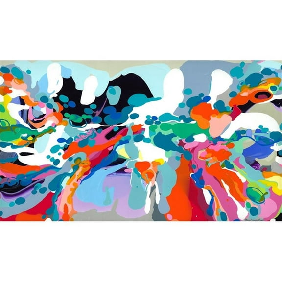 Giant Art 84x48 Imagine That Fine Art Giant Canvas Print in Pink