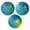 A, variant on 3pcs Bird Bath Copper Disk, Copper Plate for Bird Bath, Physical Safe Clean Water Purification Plate with 3-Point Base for Outdoor, Birdbaths Bowl All-Season Use