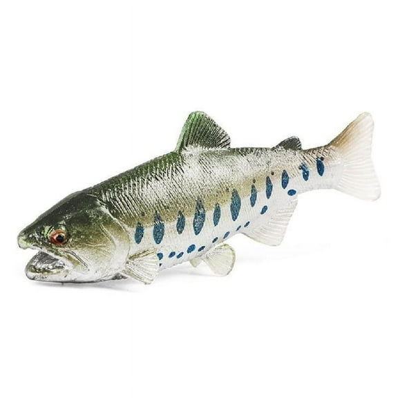 Plastic Fish Model Statue Ornament Fish Model Figures for Collectors
