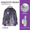 thumbnail image 5 of Contemporary Paisley Backpack - Ideal Paisley Gift for Women & Men, Spacious School Bookbag, Durable Laptop Bag for Work & Study, 5 of 6