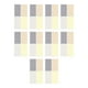 thumbnail image 2 of Archivos de notas autoadhesivas Banderas Pegatinas para documentos o archivos Colores lisos 40 Pastillas Off Color XL, 2 of 9