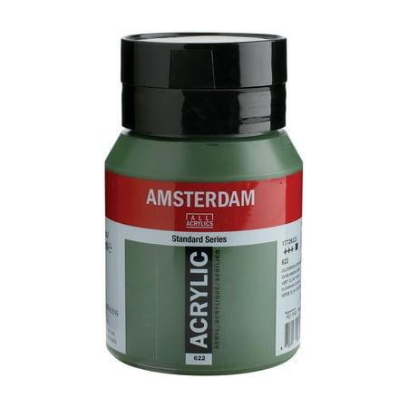 UPC: 8712079281755 | Amsterdam Standard Series Acrylic Paint 500ml Olive Green Deep