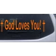 thumbnail image 1 of God Loves You Decal Car or Truck Window Decal Sticker, 1 of 1