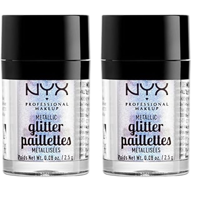 Glitter NYX PROFESSIONAL MAKEUP Metallic Lumi-Lite (paquete de