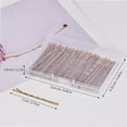 thumbnail image 3 of 120 Count Large Blonde Bobby Pins, 2.75" Jumbo Hair Pins for Thick Hair, Women Girls Hair Accessories, 3 of 4