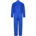 thumbnail image 2 of Bulwark CNB6RB-SH-42 Mens Midweight Nomex FR Premium Coverall Dress, Royal Blue - Size 42 - Short Fit, 2 of 2