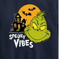 thumbnail image 3 of The Grinch - Grinch Spooky Vibes - Toddler & Youth Crewneck Fleece Sweatshirt, 3 of 5