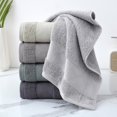 thumbnail image 3 of 5PC Bath Towels Set for Bathroom Cotton Thick Soft Absorbent Towel Set, Bathroom Towels, 3 of 9