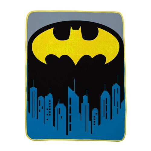 Brandclub Batman Plush Throw Blanket 46x60 Inch Super Soft and Warm Blanket for Kids
