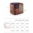 thumbnail image 6 of American Flag Vintage Stand Mixer Dust Cover with Storage Pocket & Handles, Farmhouse Baseball Blue Red Fits All Tilt Head & Bowl Lift Kitchen Appliance Cover Organizer Bag Accessories, 6-8 Quart, 6 of 6