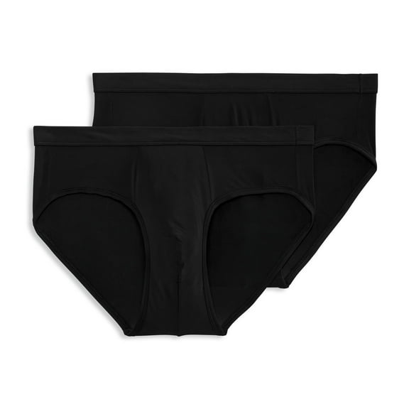 Jockey Men's Elance Microfiber Low Rise Brief - 2 Pack