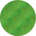thumbnail image 1 of Ahgly Company Machine Washable Indoor Round Transitional Dark Lime Green Area Rugs, 8' Round, 1 of 7
