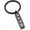 Black, variant on Waterproof Cremation Pet Urns Key Chain for Dogs Ashes Paw Print Personalized Memorial Key Ring