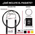 thumbnail image 3 of Cuerda Para Saltar Golden Pro Negra Ligera Bold Tribe Golden Pro, 3 of 3
