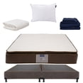 thumbnail image 1 of Colchón King Size Restonic Nautilus con Box Almohada One Sábanas Softy Protector de Colchón, 1 of 5