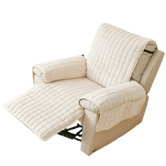Boreal Craft Protecteur de Fauteuil pour Fauteuil Inclinable Housse de Fauteuil Amovible et Lavable Housse de Protection Adaptée aux Animaux pour Fauteuil TV 53 X 190 cm Housse de Canapé Extensible pour Sectionnels