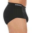 thumbnail image 3 of Men's Microweight Woolverino Brief - Black - Small, 3 of 5